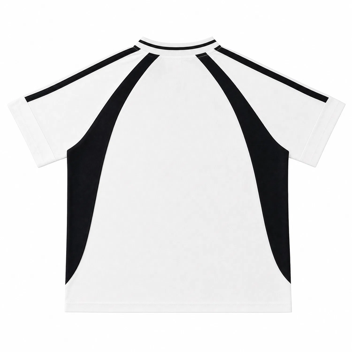 Футболка Adidas Black White с V-образным вырезом — фото 3