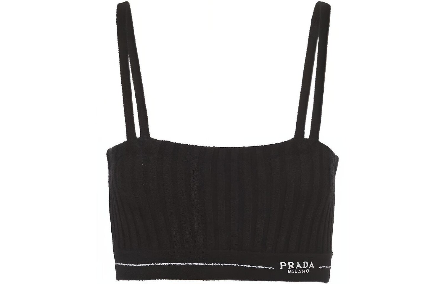 

Майка женская черная Prada