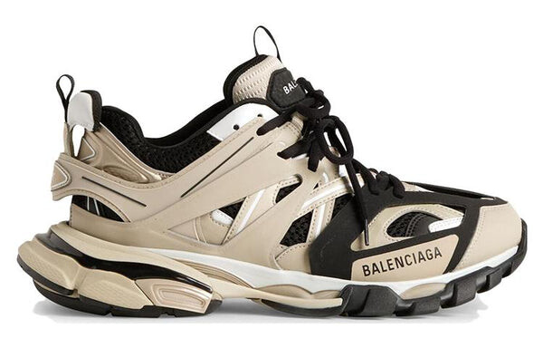 Кроссовки track sneakers 'beige and black mesh and nylon' Balenciaga, бежевый — фото 2