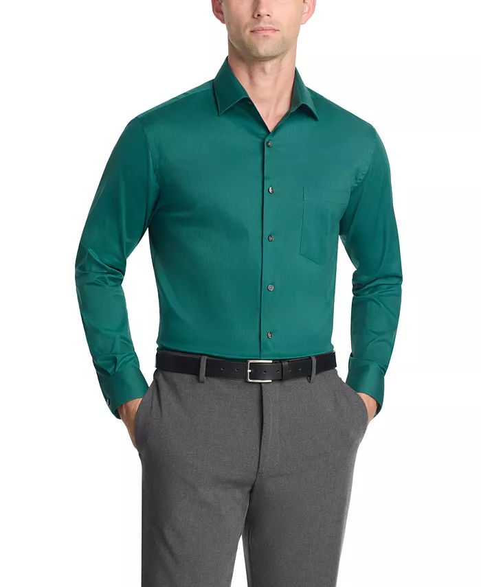 

Мужская классическая рубашка Everyday Defense Van Heusen, зеленый