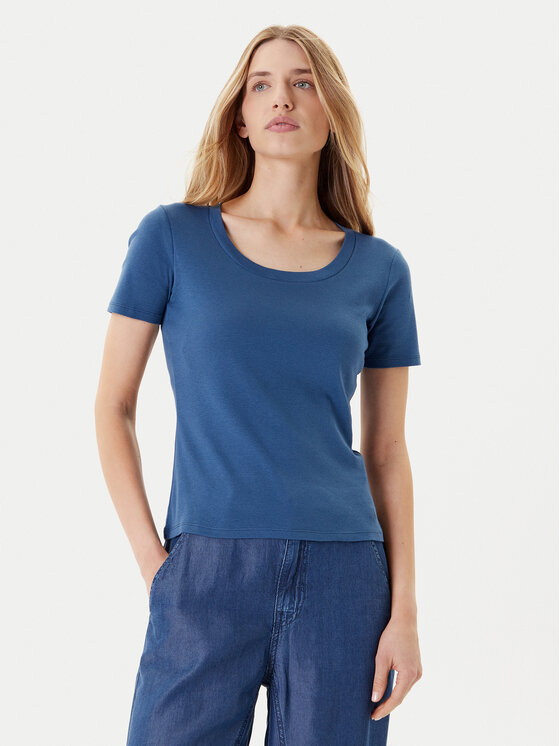 

Облегающая футболка 3GA2D1066 United Colors Of Benetton, синий