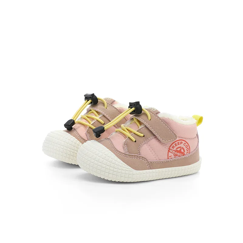 Детские утепленные нескользящие износостойкие ботинки Explorer 2.0 Jeep, Pink Thin Cotton — фото 4