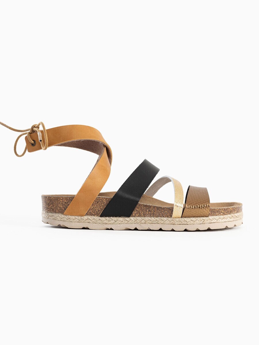Сандалии с ремешками Bayton Strap Sandals Braltar, разноцветный — фото 4