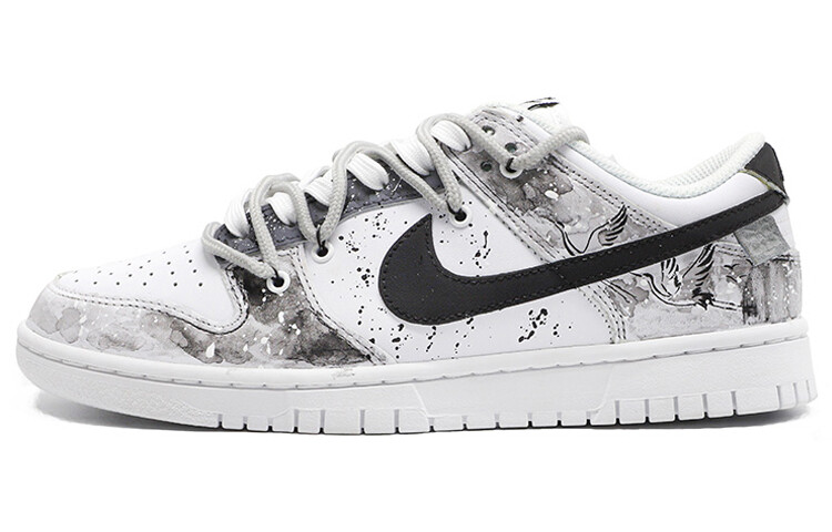 

Кроссовки Nike Dunk Low, белый/серый