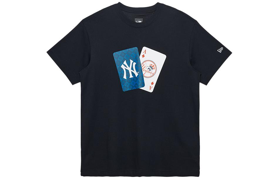 

New Era Футболка унисекс черная, Черный, New Era Футболка унисекс черная