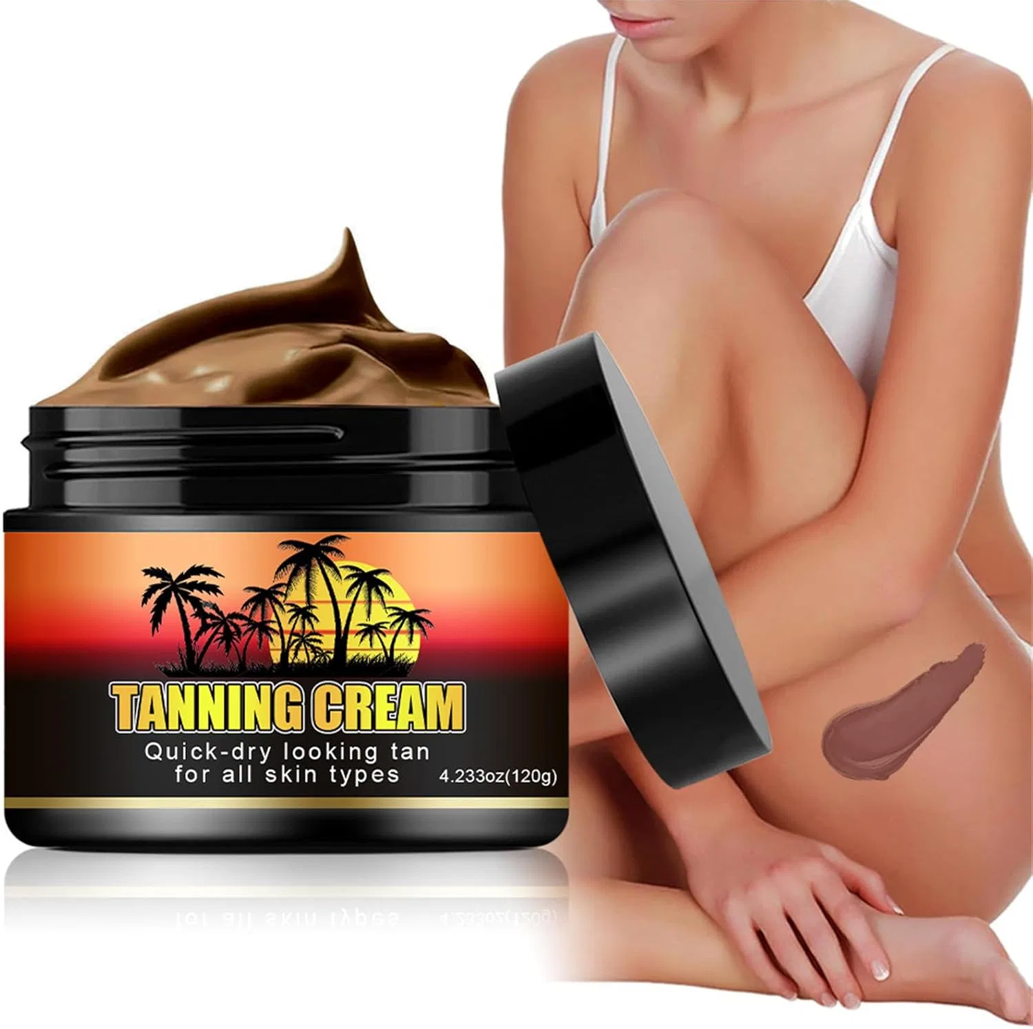 Лосьон для загара Black Brown Tanning Oil, 146 г Generic