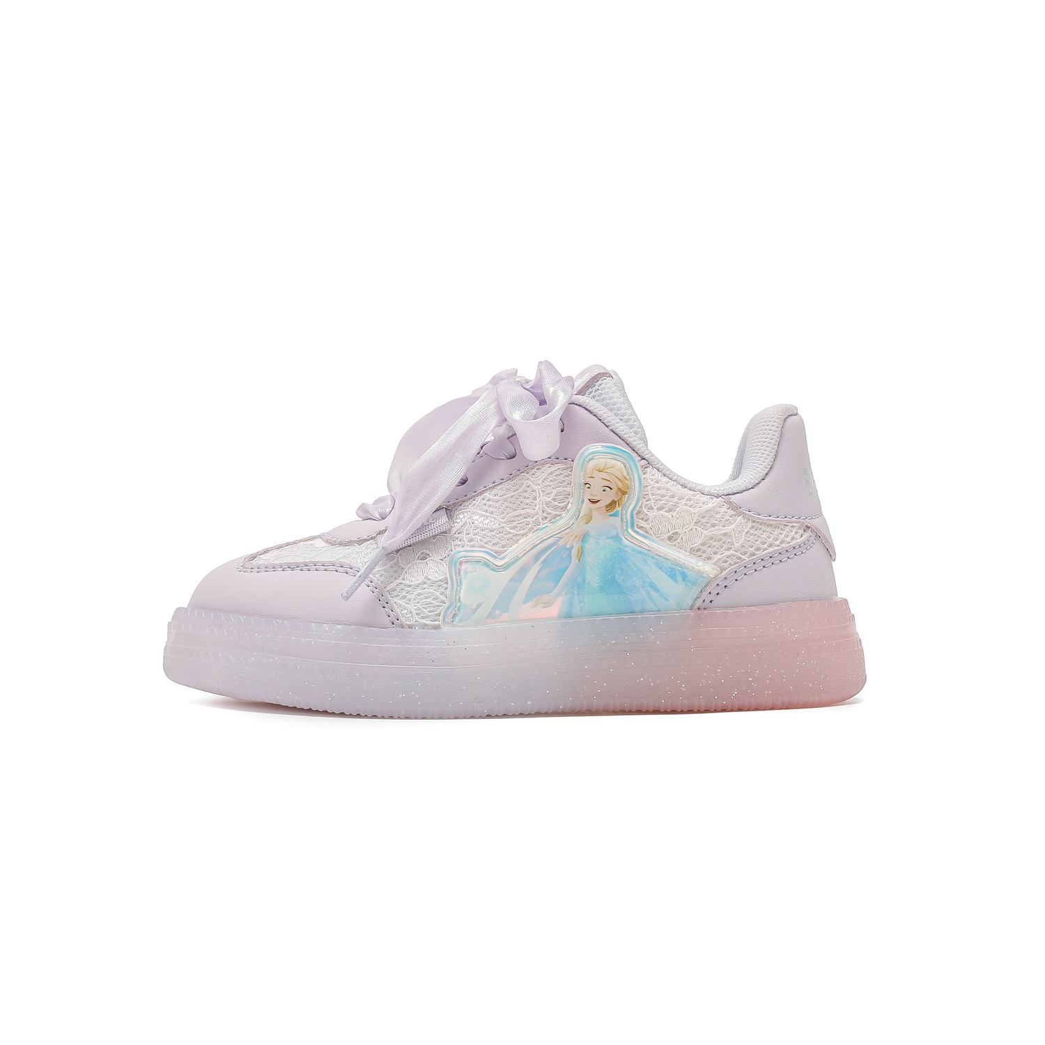 

Легкие амортизирующие влагоотводящие износостойкие кроссовки Low top для детей Disney, фиолетовый