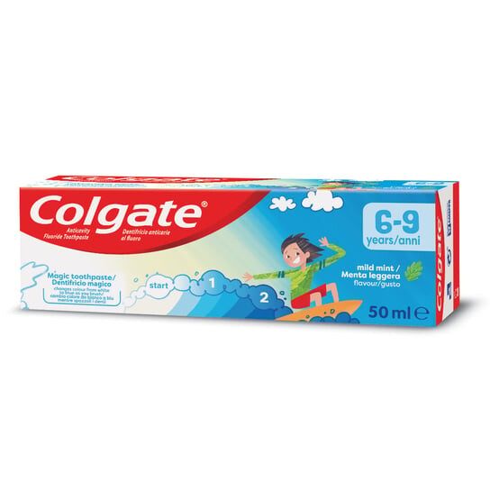 

Зубная паста для детей 6-9 лет, 50 мл Colgate