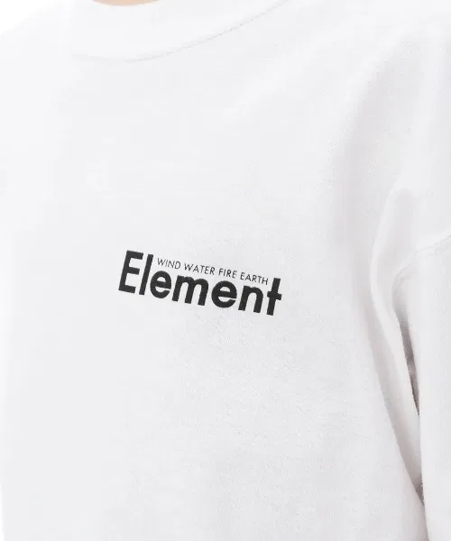 Детская футболка ELEMENT AGE OF SS с принтом, чёрный — фото 4