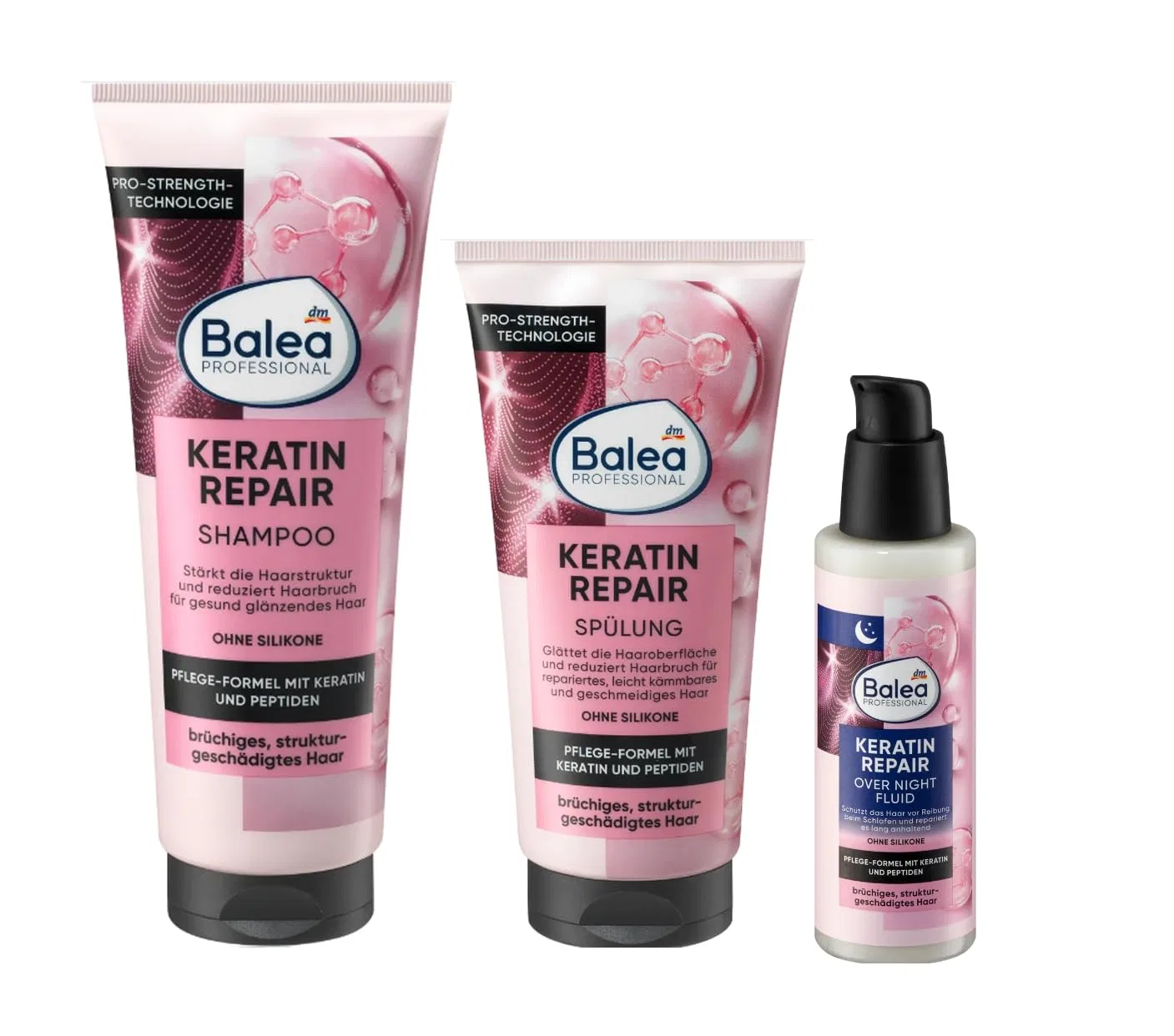 Набор для ухода за волосами «Keratin Repair» от Balea Generisch