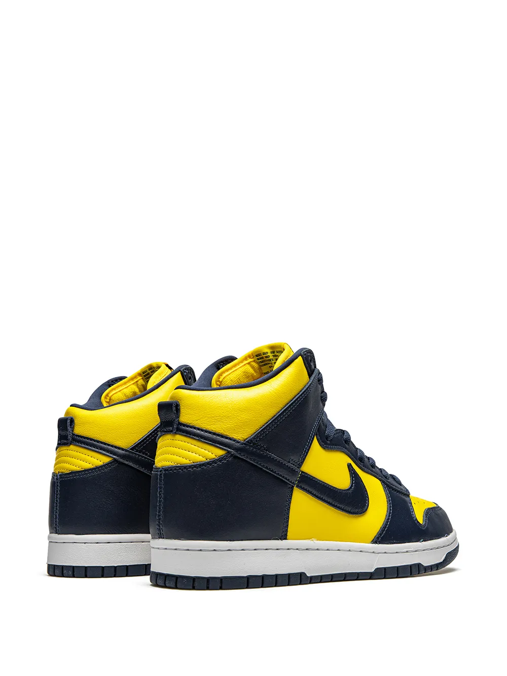 Кроссовки Dunk High SP Michigan Nike, желтый — фото 3