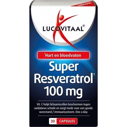 

Lucovitaal Супер Ресвератрол 100 мг 30 капсул