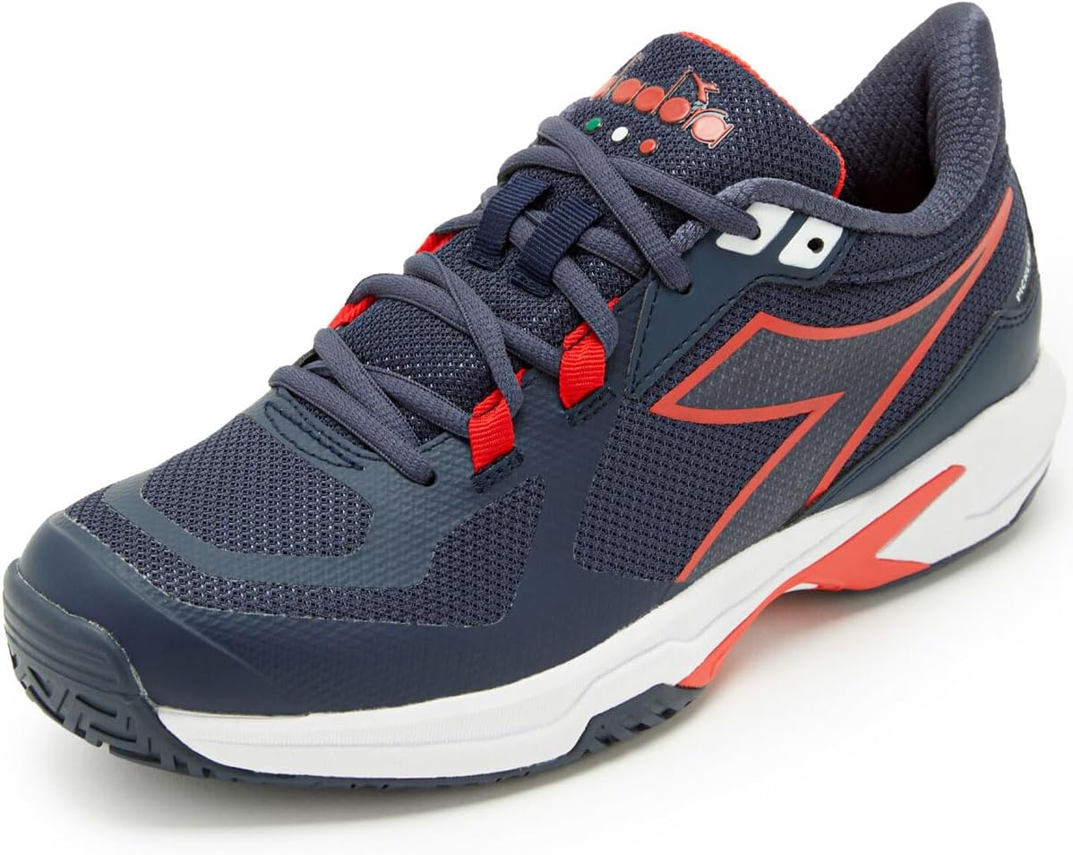 Мужские кроссовки для пимпл-болла Diadora Trofeo 2 All Ground, белый/красный/синий — фото 2