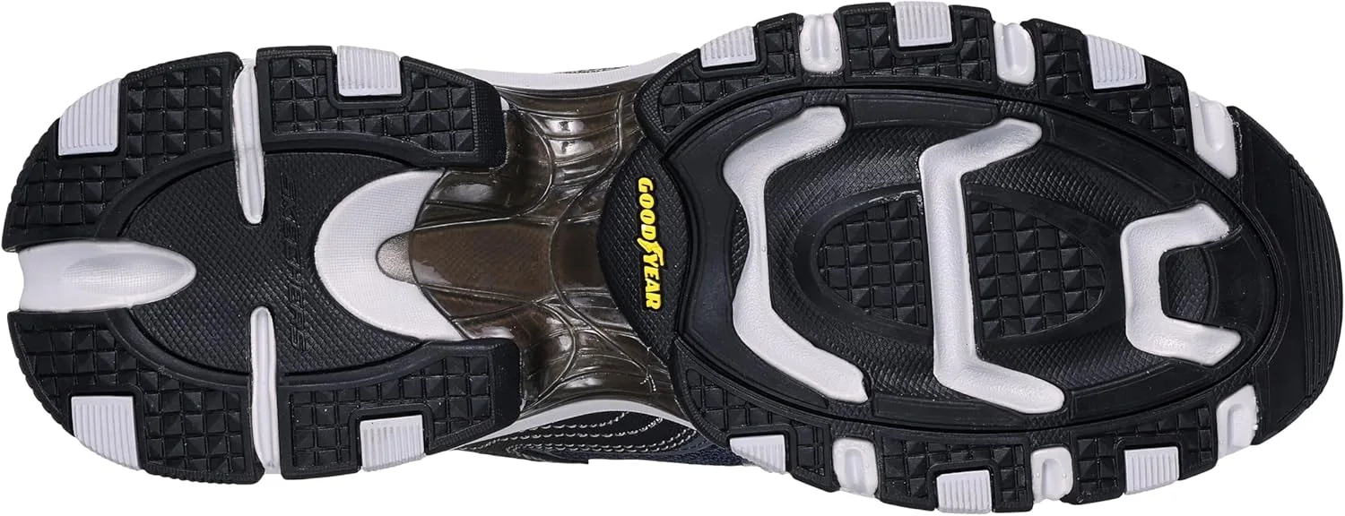 Мужские кроссовки Skechers 237445-tpbk, черный/темно-синий — фото 2