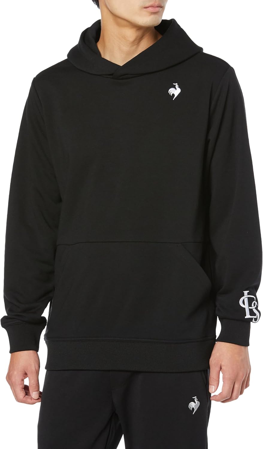 

Мужская толстовка Cox Sportif QMMWJF40AT, флисовая толстовка с капюшоном, впитывающая пот, эластичная Le Coq Sportif