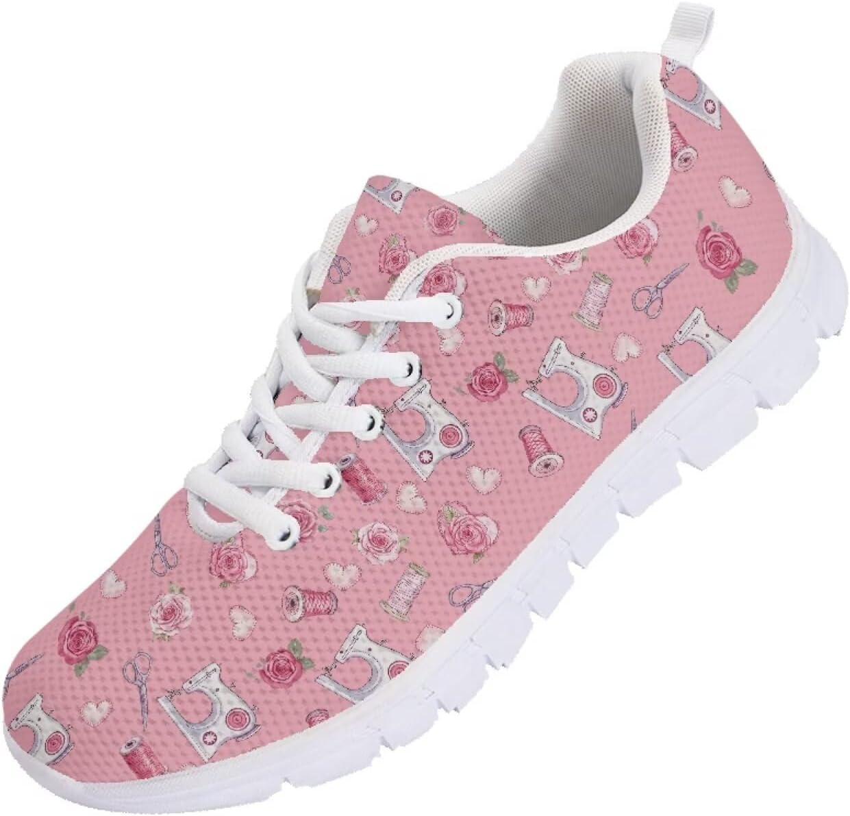 

Мужские теннисные кроссовки Funnydude Funny Print, осень 2025, прогулочные кроссовки, повседневные, противоскользящие, для тренировок, Cartoon Sewing Machine