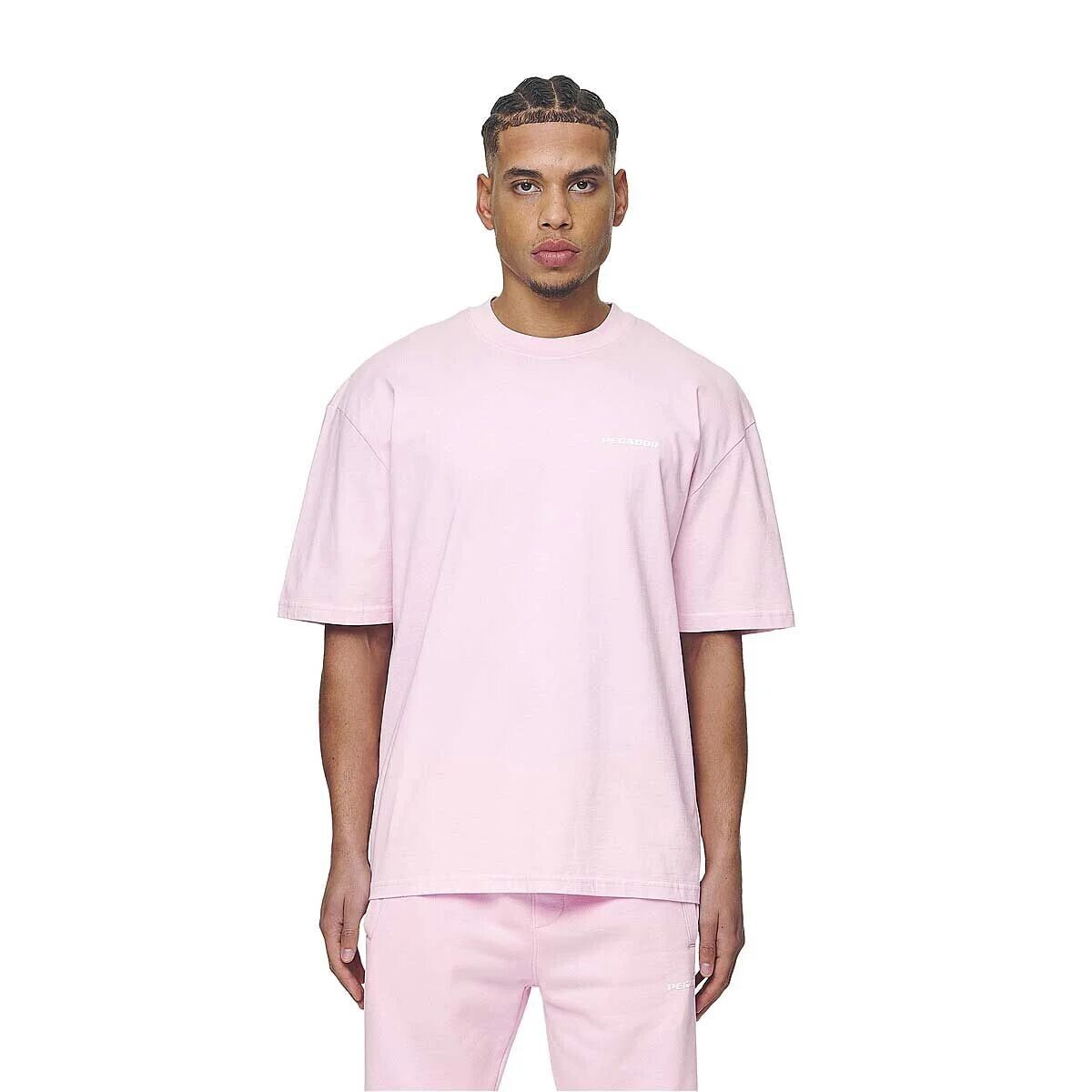 

Футболка оверсайз с логотипом Pegador, цвет Pink/Weiß