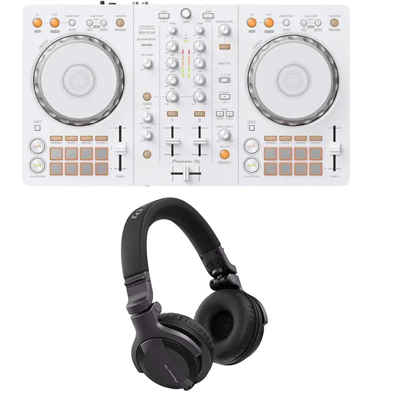 

Pioneer Dj Белый Limited Edition DDJ FLX4 W DJ контроллер DJ оборудование