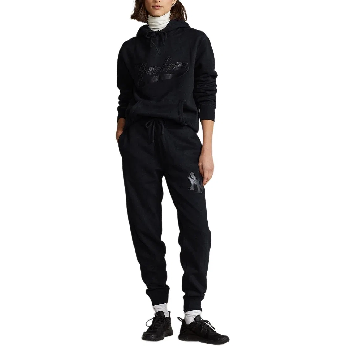 Толстовка X Yankees унисекс Polo Ralph Lauren, Black — фото 4