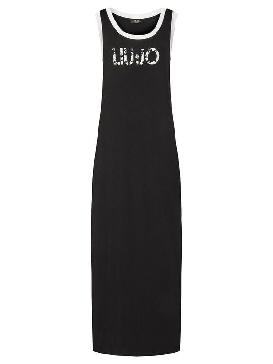 

Платье на каждый день стандартный крой VA5134 JS360 Liu Jo Beachwear, черный