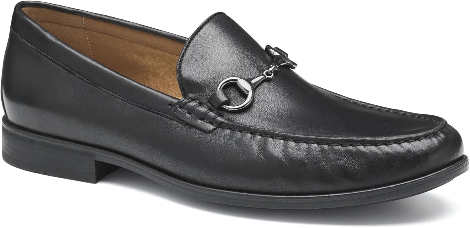 Мужские туфли Johnston Murphy Harrison Bit Slip On Johnston & Murphy, черный