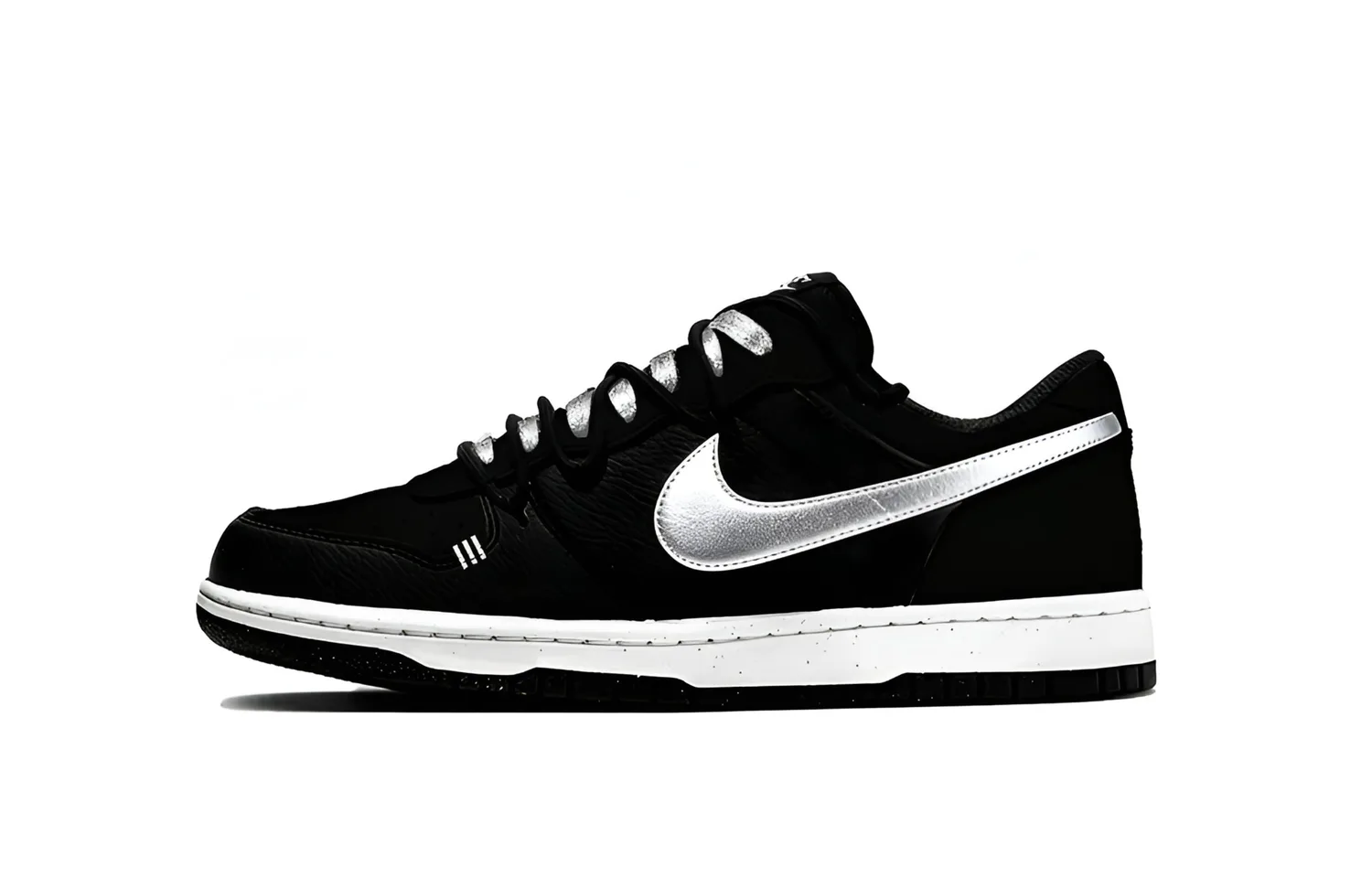 Nike Кроссовки для скейтбординга Big 'Silver Toe' мужские, черно-белые