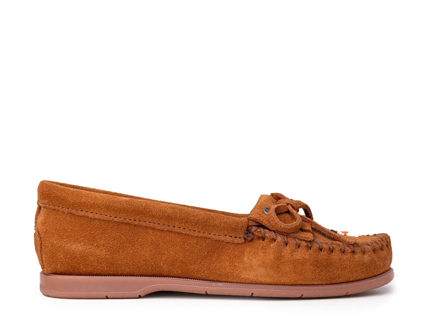 Тапочки Minnetonka Nizhoni Moc Slipper - Women's, темно-коричневый — фото 4