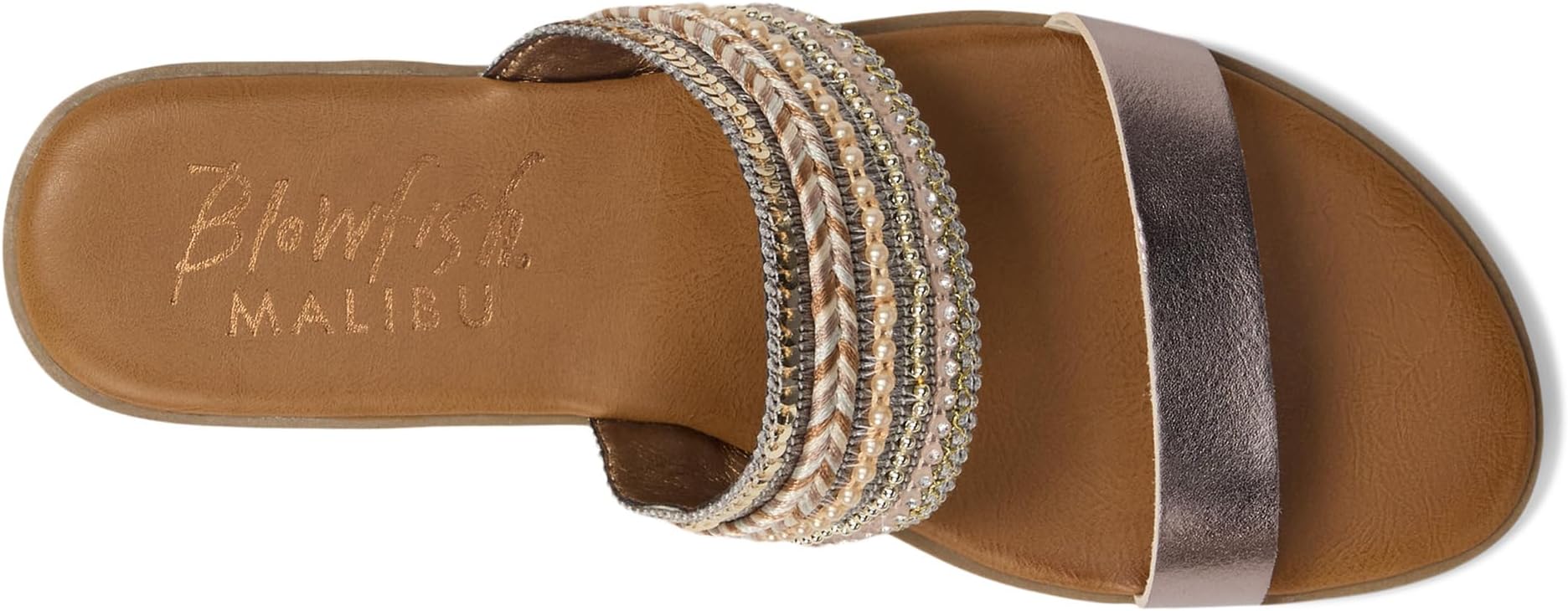 Сандалии Blowfish Malibu Curtis, цвет White Pearl/Faux Leather — фото 2