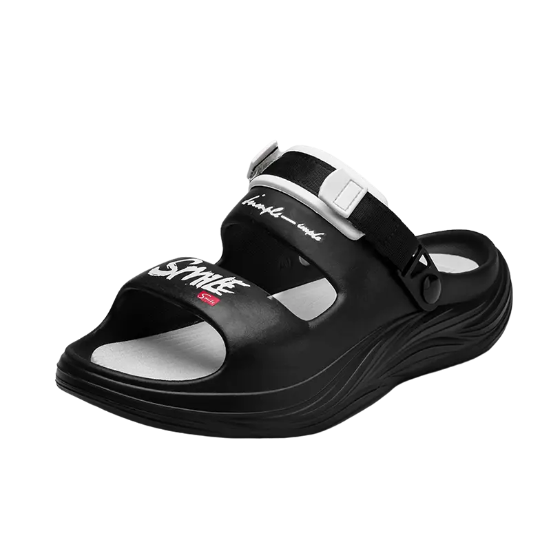 

BOLE Пляжные сандалии унисекс черные, цвет Black