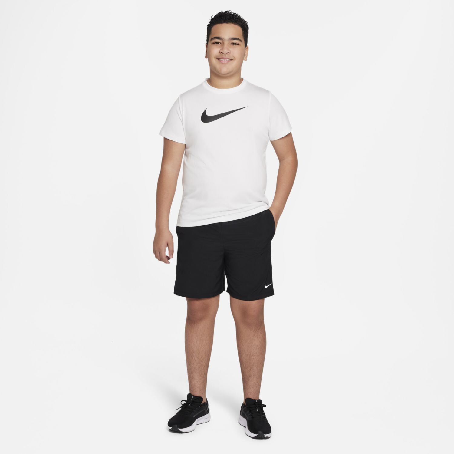 Тренировочные шорты Nike Dri-FIT Multi+ для мальчиков 8–20 лет Nike, черный — фото 2