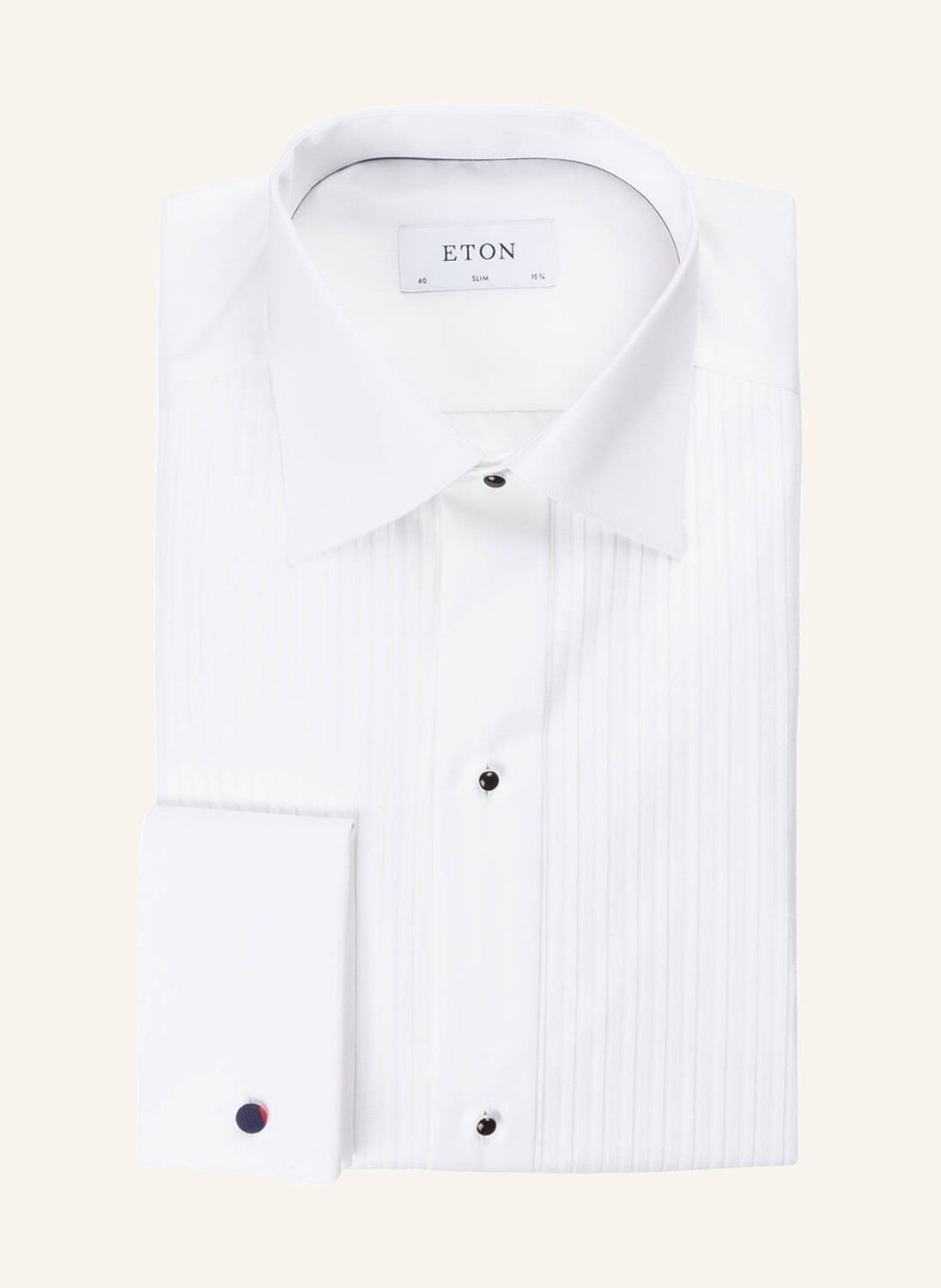 

Рубашка ETON Smoking-EVE Slim Fit mit Umschlagmanschette, белый