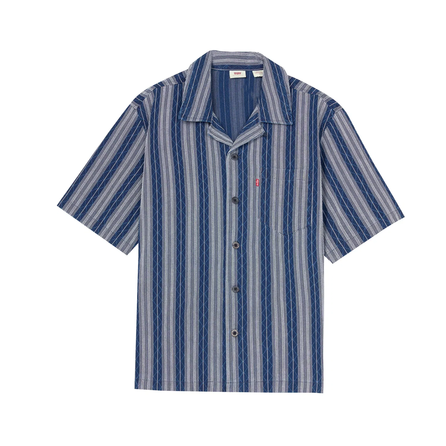Рубашка unisex blue moderate denim Levis