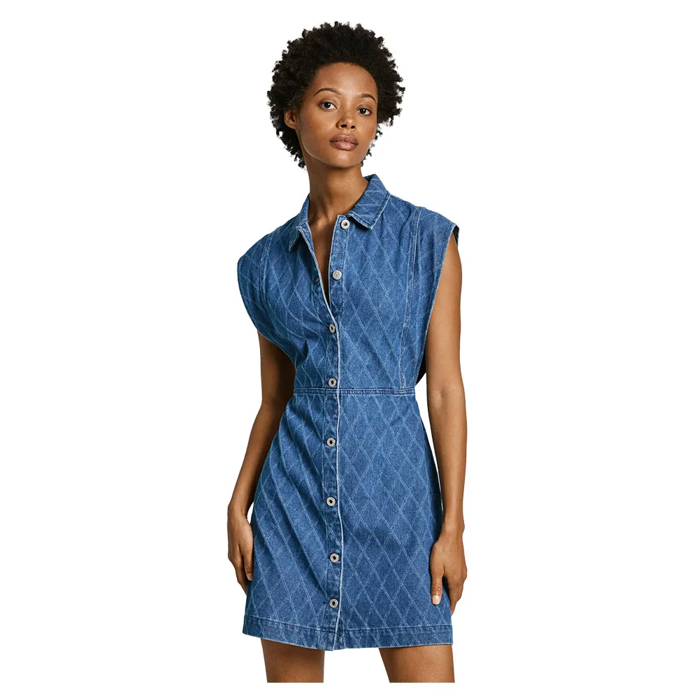 

Платье Pepe Jeans Chey sleeveless short, синий