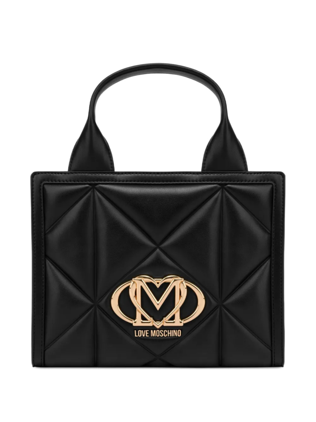 

Love Moschino сумка-тоут с логотипом, черный