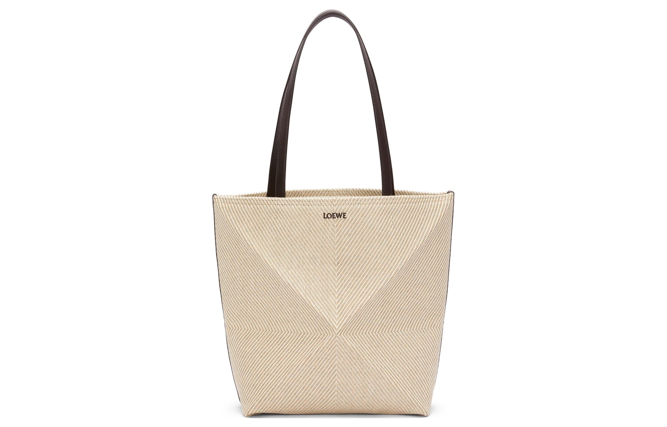 

Loewe Тканевая сумка унисекс, бежевая и натуральная