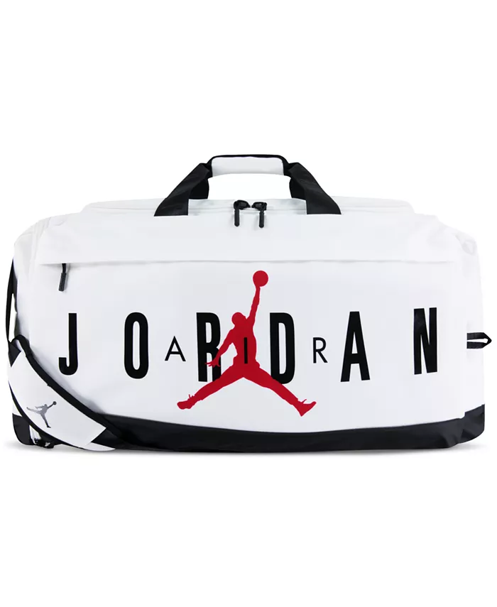

Мужская вместительная сумка Duffel Bag с крупным логотипом Jordan, белый
