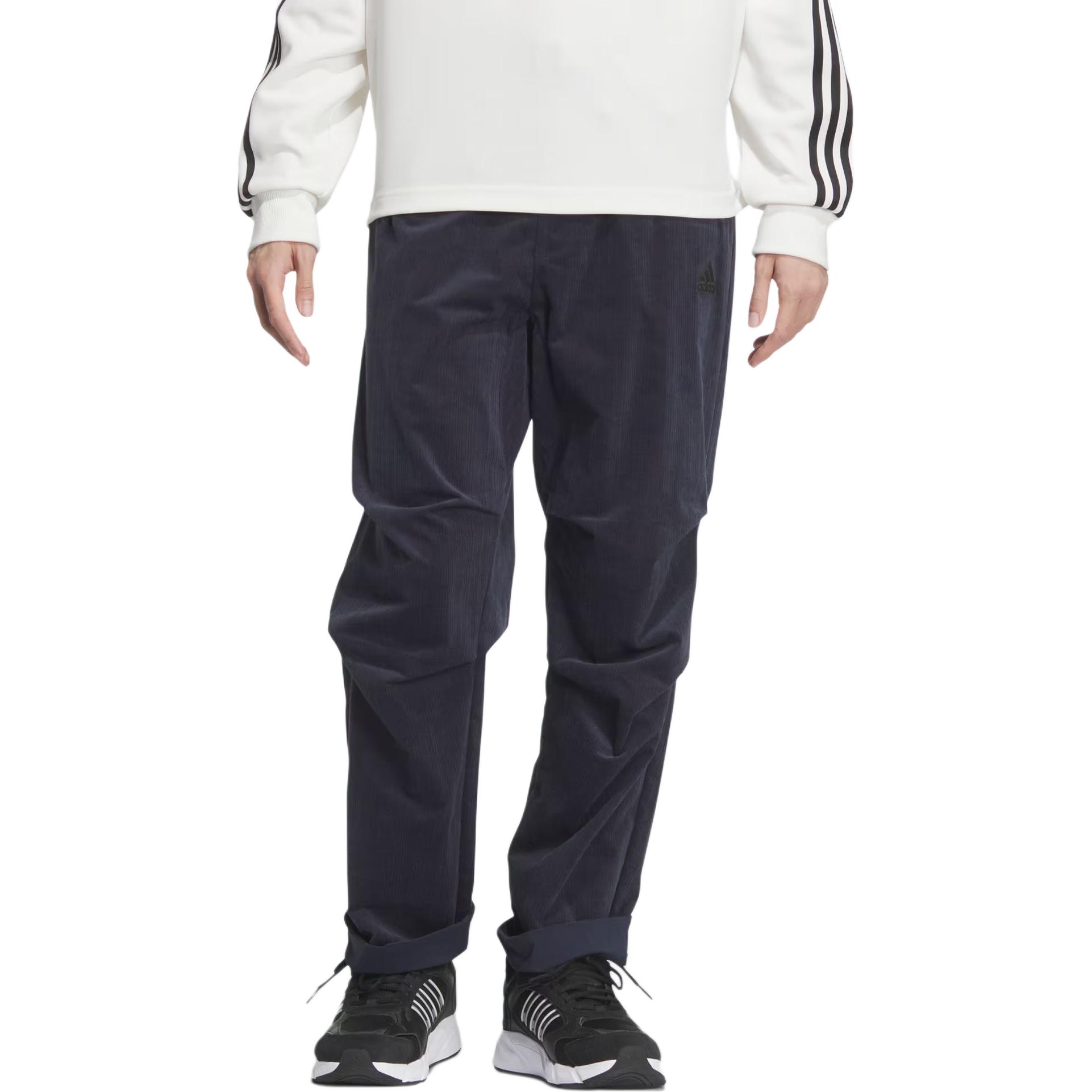FW24 TECH TEXTURED TROUSERS Повседневные брюки мужские Legend Ink Цвет Adidas — фото 3