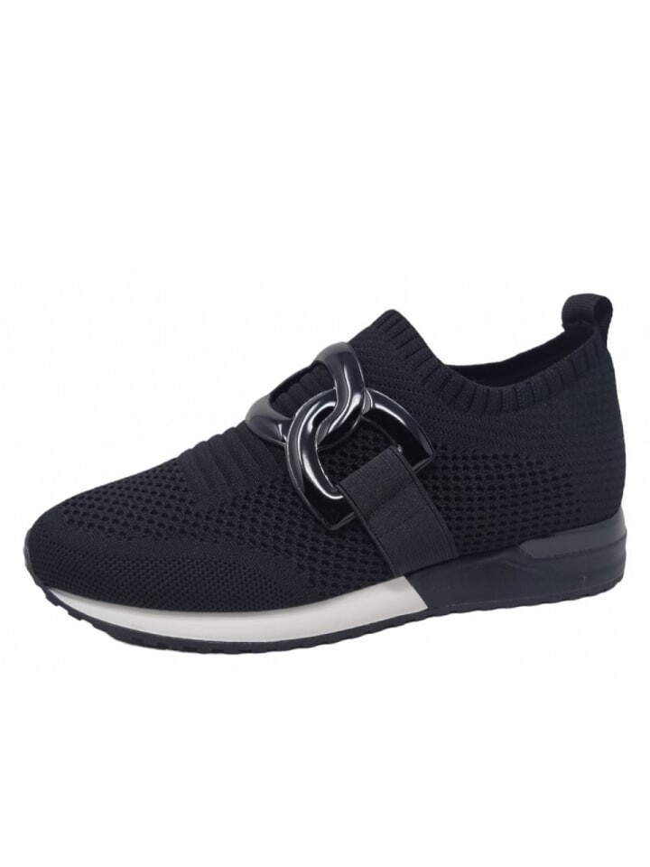 Кроссовки на шнуровке La Strada Sneaker, черный