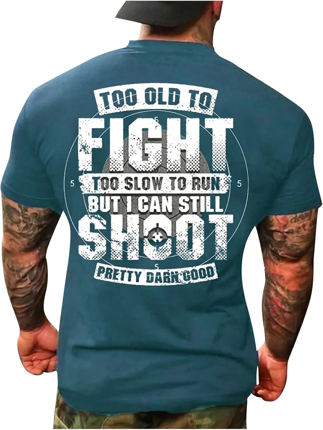 

Мужская рабочая футболка с коротким рукавом, летняя базовая модель Crew Neck, размеры S-5XL