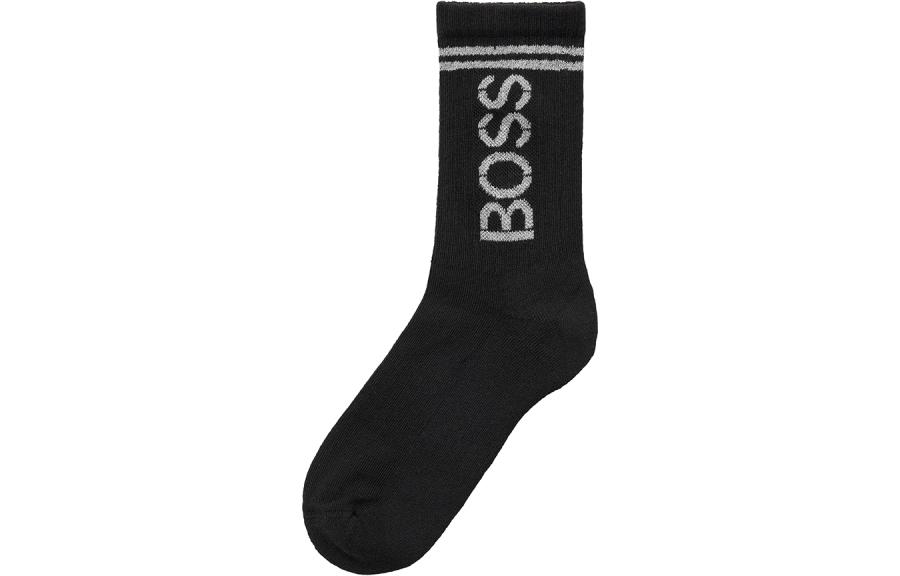 

HUGO BOSS Носки мужские короткие, 1 пара, черные
