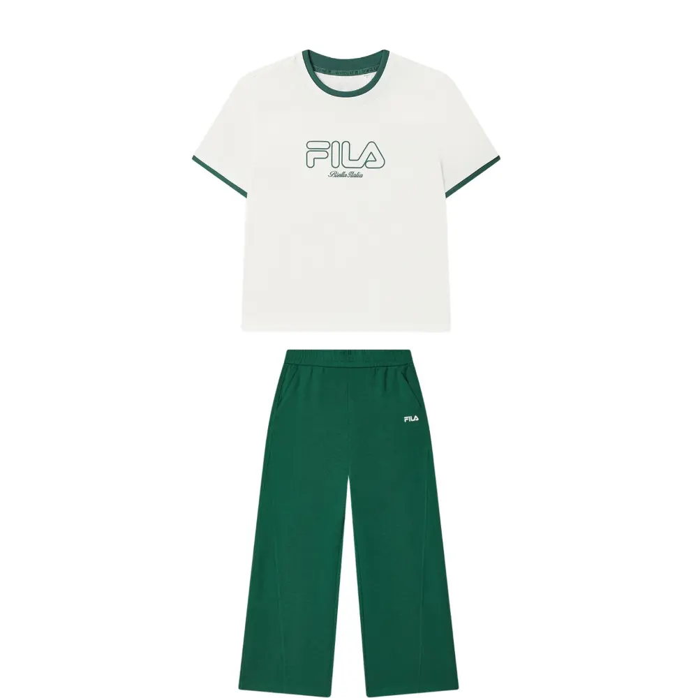 

Оригинальный повседневный костюм для женщин ORIGINALE FILA, белый