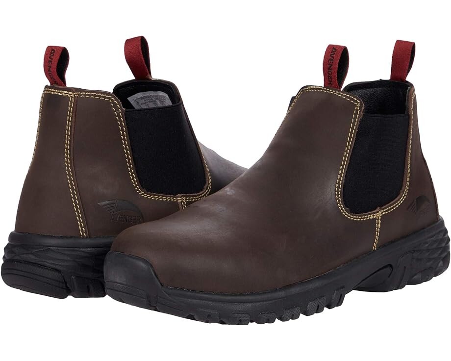 

Ботинки Avenger Work Boots Flight Chelsea AT, коричневый