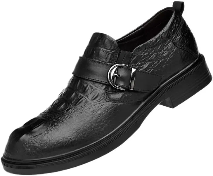 Туфли оксфордские из натуральной кожи, классические, slip-on, черные UOPYNE