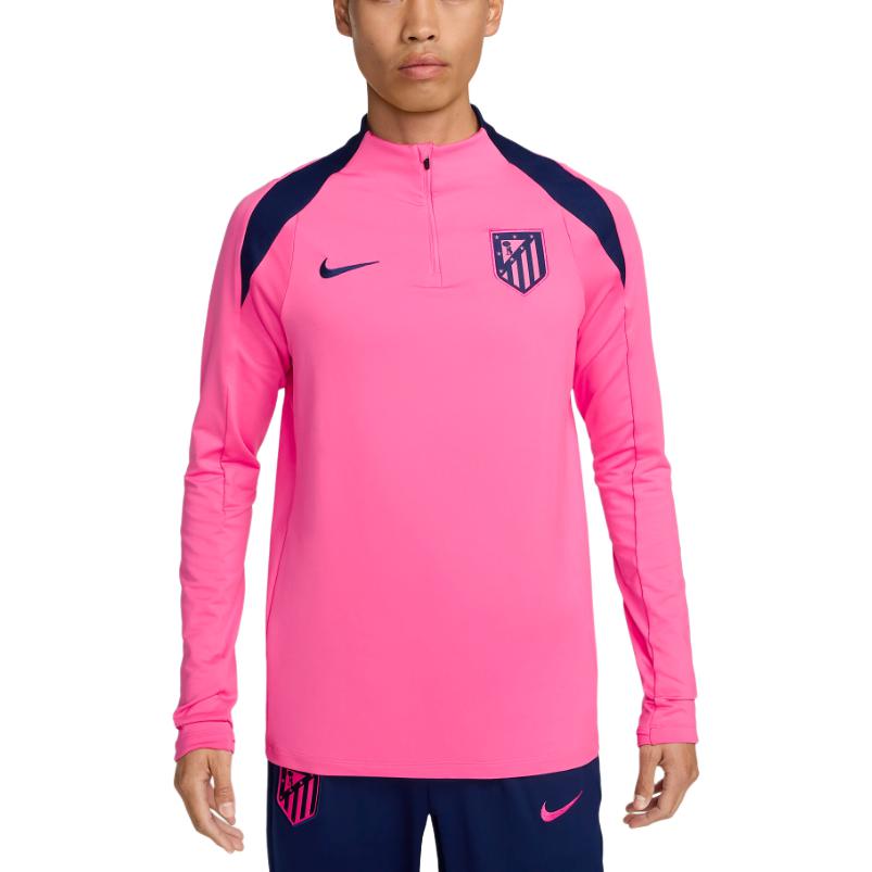 Футболка Atlético Madrid Dri Fit FW24 мужская вакуумно-голубая с розовым Nike — фото 2