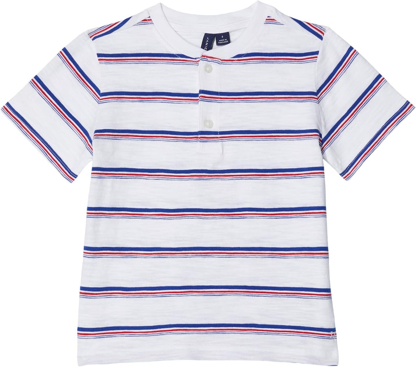 

Футболка Janie and Jack Slub Henley Tee, цвет Multicolor