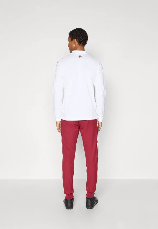 Спортивные штаны arsenal fc icon, клубная одежда Adidas Originals, Team Burgundy — фото 4