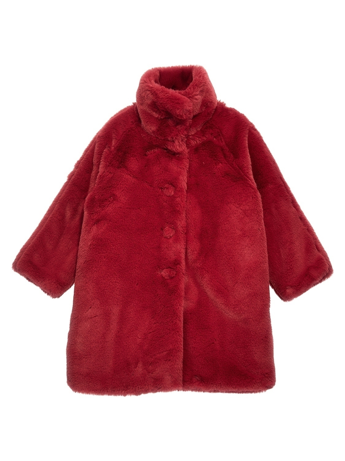 

Шуба из искусственного меха Il Gufo, фуксия