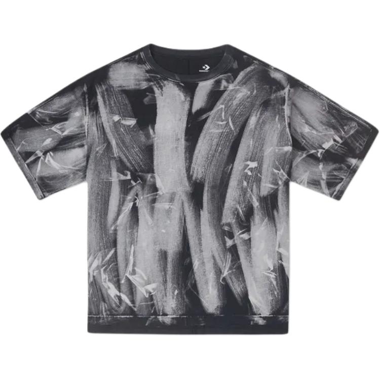 

Converse Футболка унисекс черная, Черный, Converse Футболка унисекс черная