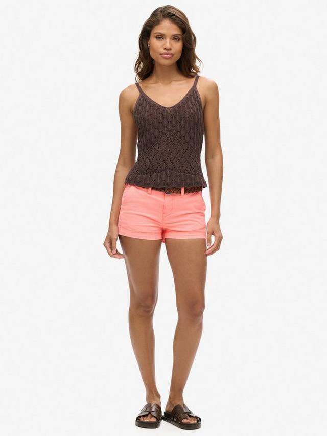 

Шорты чино Hot Superdry, Neon Red