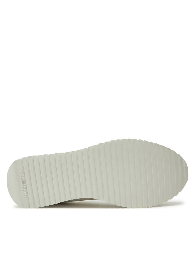 Кроссовки Calvin Klein Runner Lace Up - Mono Mix HW0HW02294, белый — фото 4